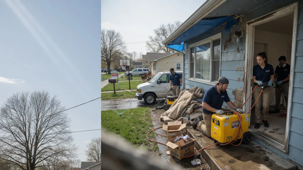 Basement Flood Cleanup in Calvin, WV near me